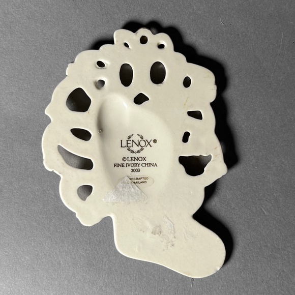 LENOX 2003 'Baby's 1st Christmas" Tree Ornament - Picture 4 of 4